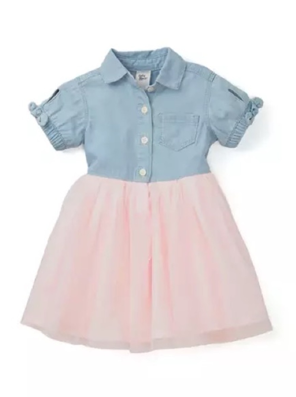 OshKosh B'gosh Denim & Tulle Dress Size 2T Toddler Girl